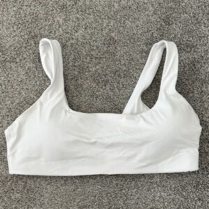 Aerie White Sports Bra - Like New!